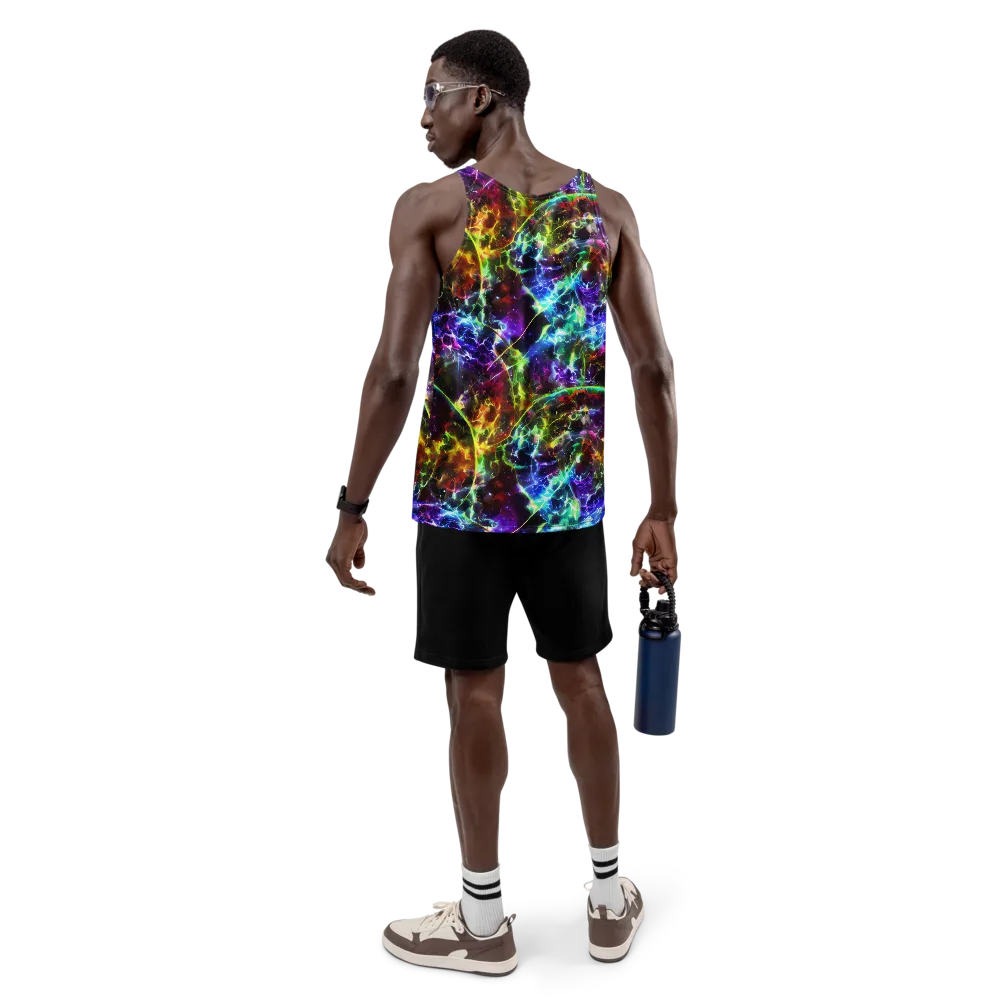 Lorentzen Lightstorm on Men's Tank Top — Back