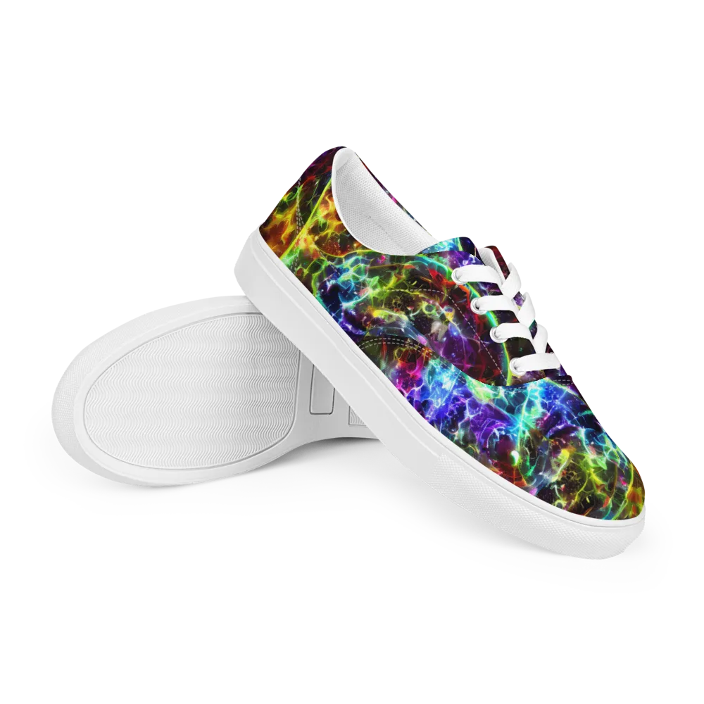 Lorentzen Lightstorm on Men's Lace-Up Canvas Shoes — Right Front