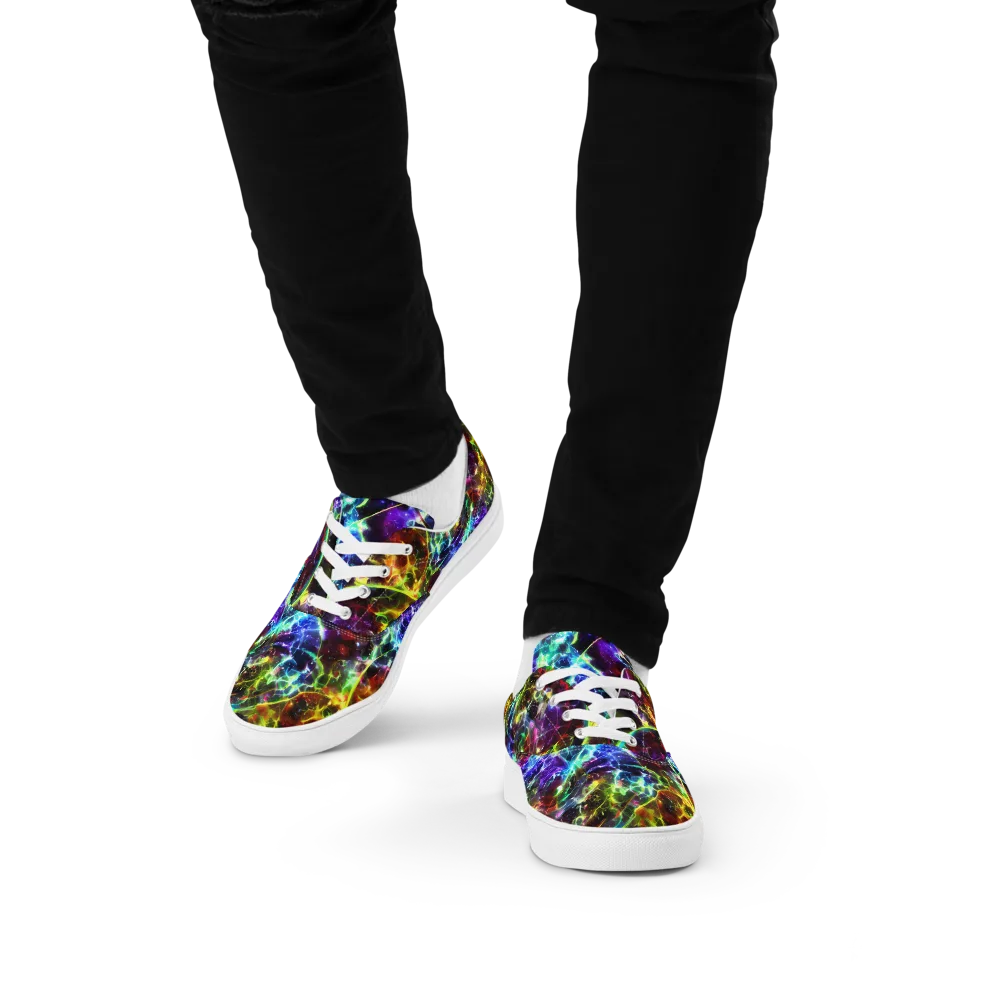 Lorentzen Lightstorm on Men's Lace-Up Canvas Shoes — Front