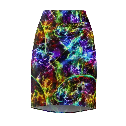 Lorentzen Lightstorm on a Pencil Skirt