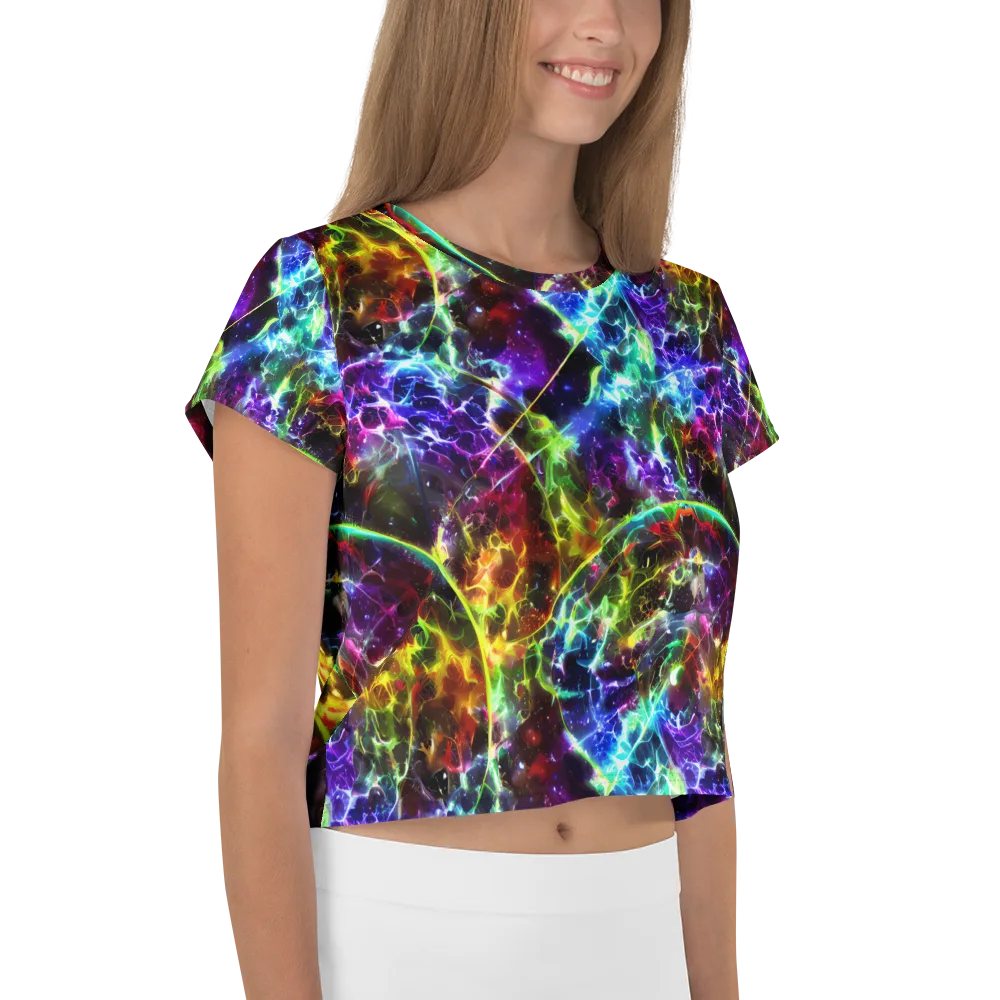 Lorentzen Lightstorm on Crop Tee — Right
