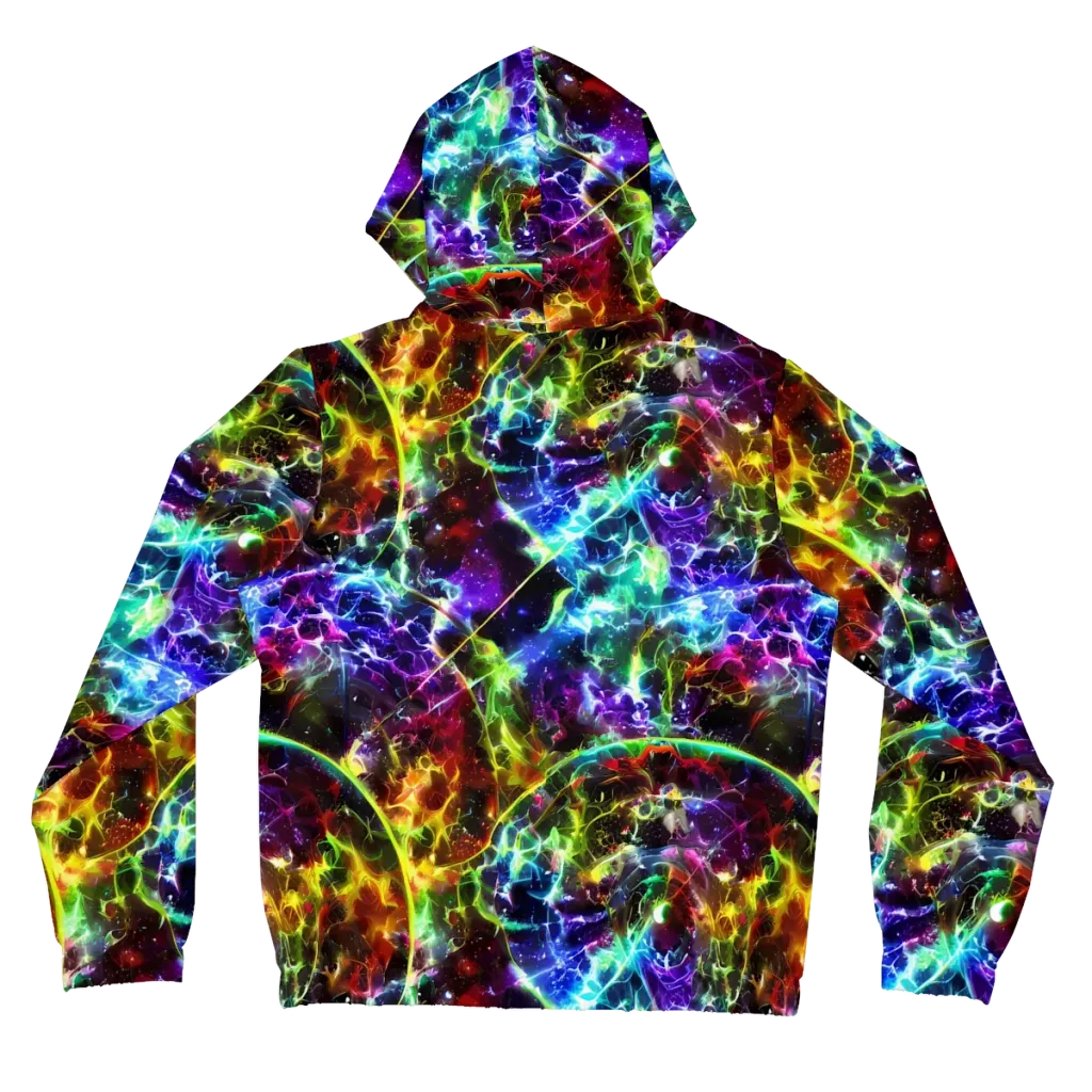 Lorentzen Lightstorm on Women's Full-Zip Hoodie — Back