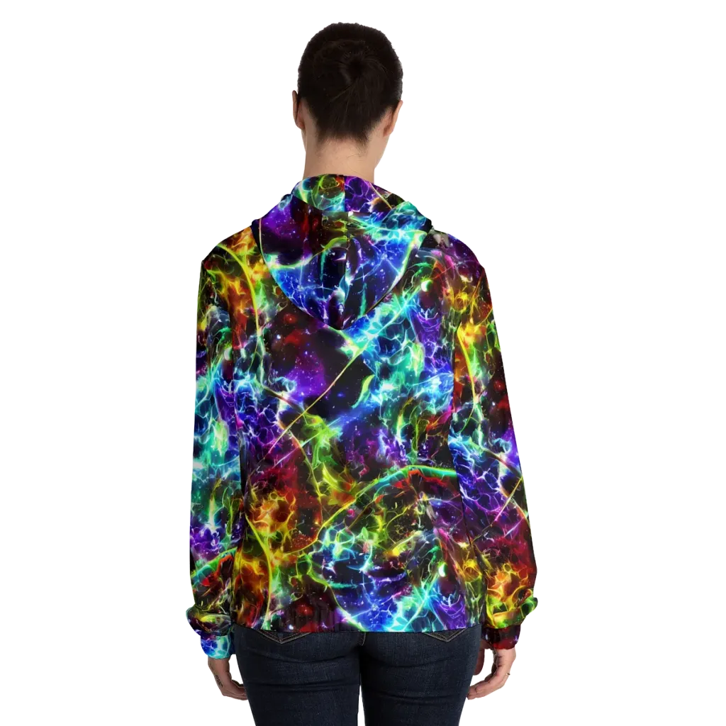 Lorentzen Lightstorm on Women's Full-Zip Hoodie — Back On Person