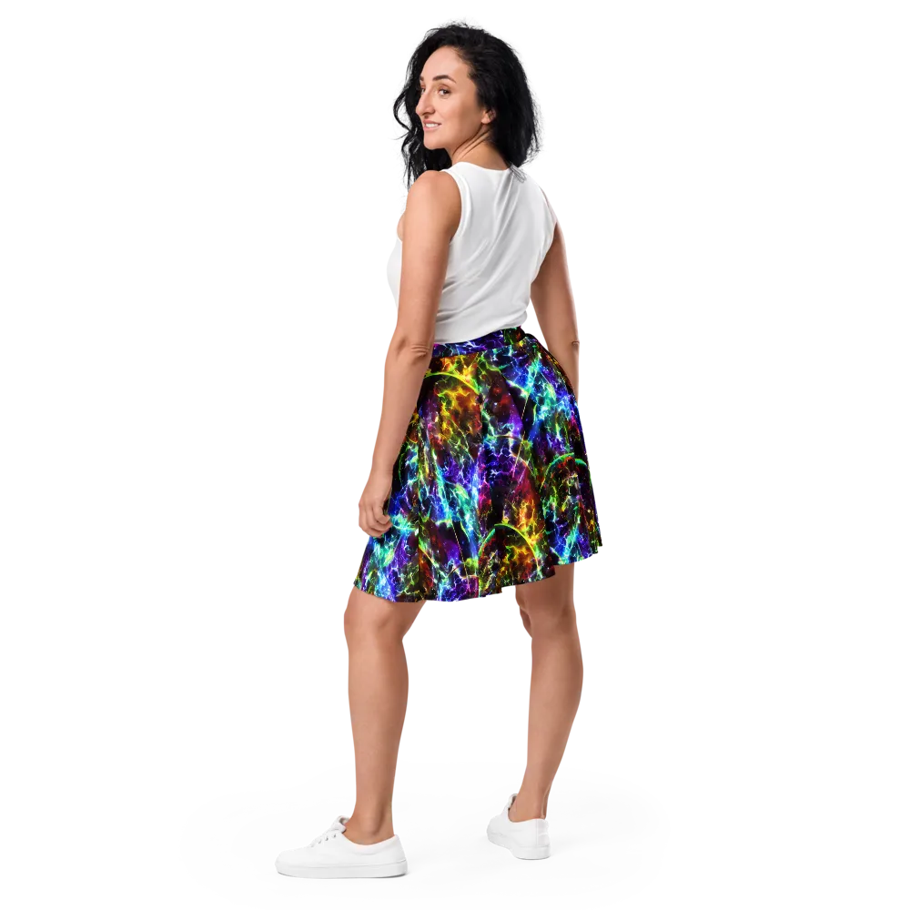 Lorentzen Lightstorm on Skater Skirt — Back