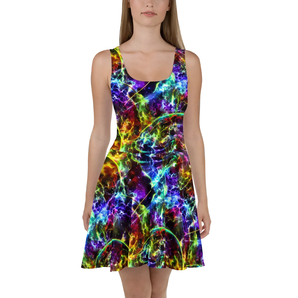 Lorentzen Lightstorm on Skater Dress — Front