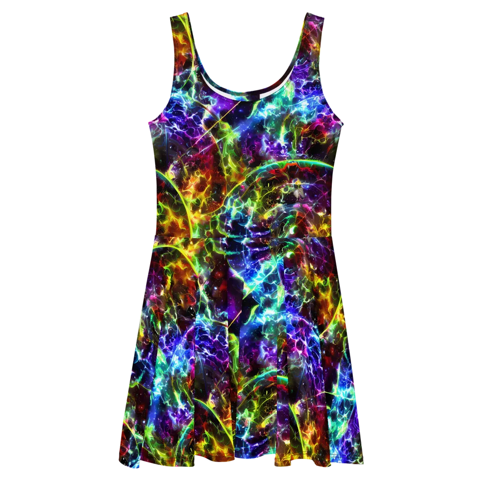 Lorentzen Lightstorm on Skater Dress — Front