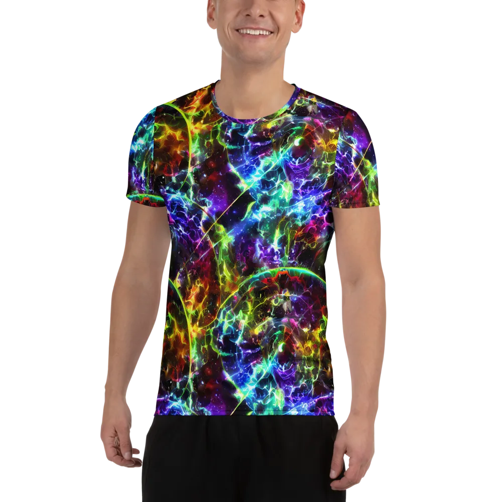 Lorentzen Lightstorm on Men's Athletic T-Shirt — Front