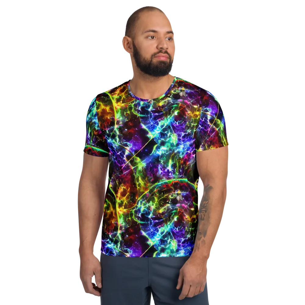 Lorentzen Lightstorm on Men's Athletic T-Shirt — Front
