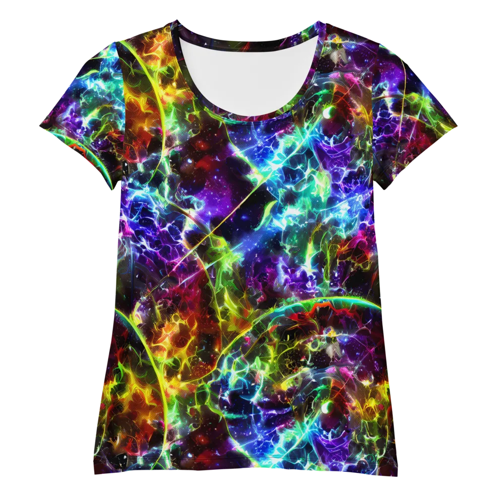 Lorentzen Lightstorm on Women's Athletic T-Shirt — Front