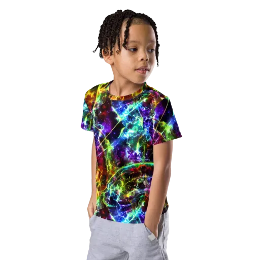 Lorentzen Lightstorm on a Kids Crew Neck T-Shirt