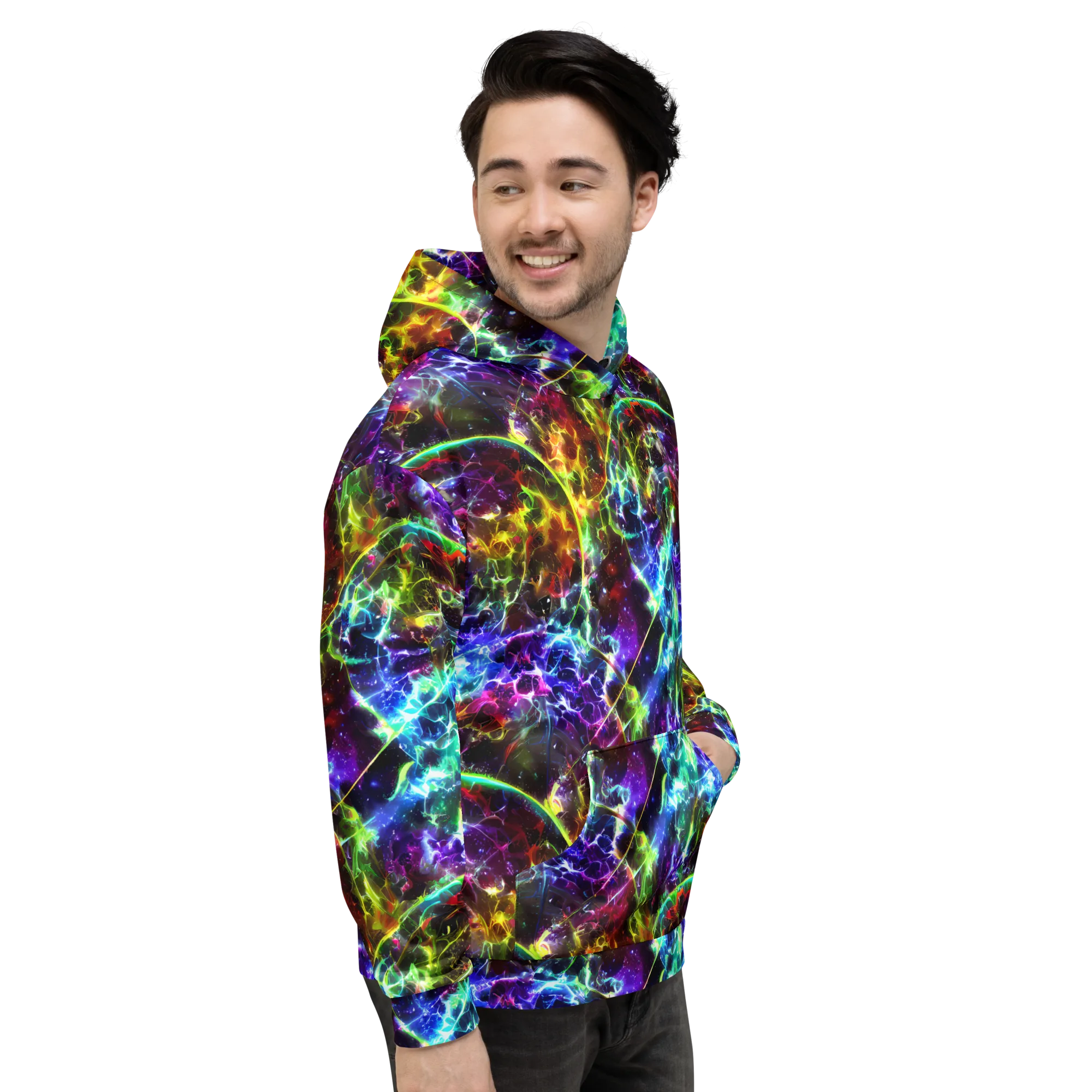 Lorentzen Lightstorm on Hoodie — Right