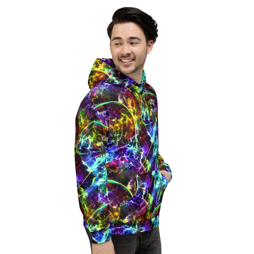 Lorentzen Lightstorm on Hoodie — Right