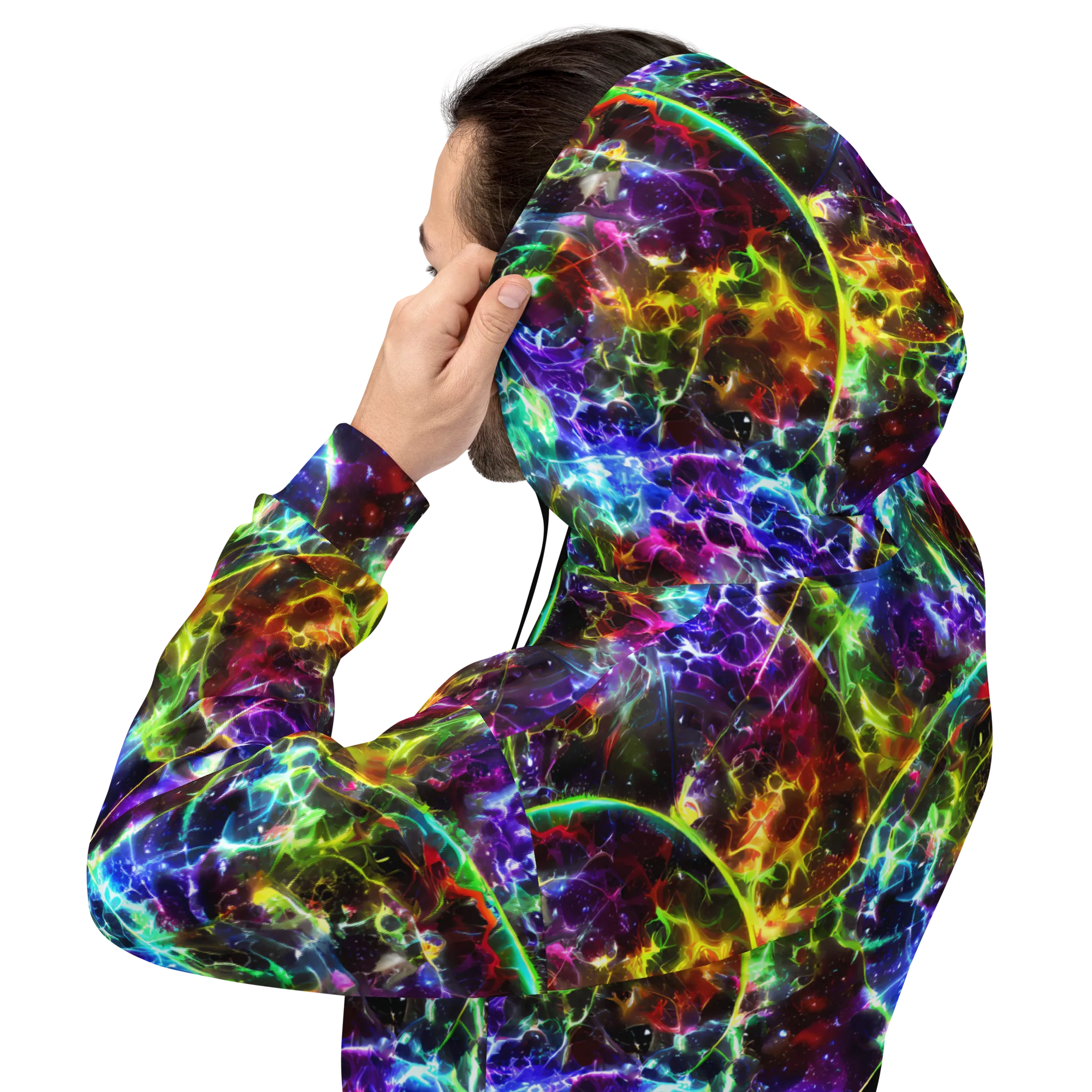 Lorentzen Lightstorm on Hoodie — Back