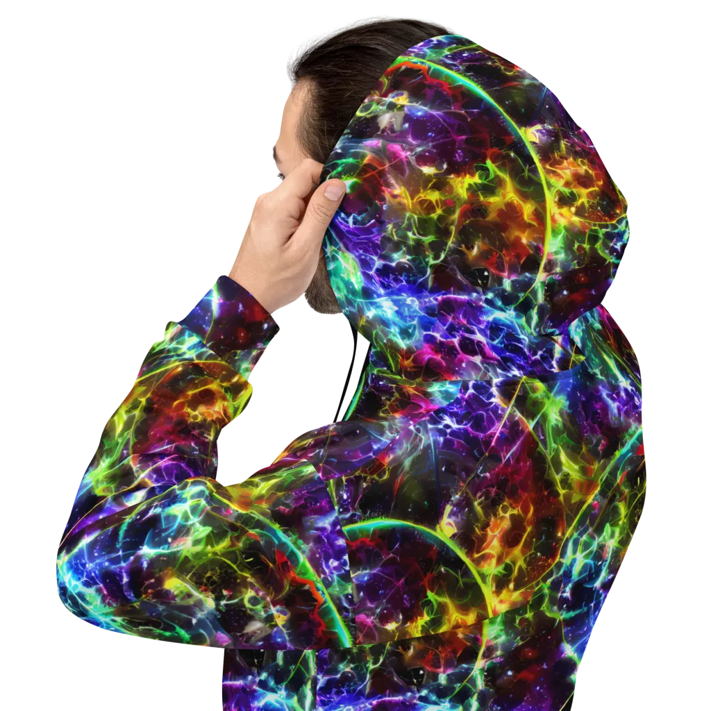 Lorentzen Lightstorm on Hoodie — Back