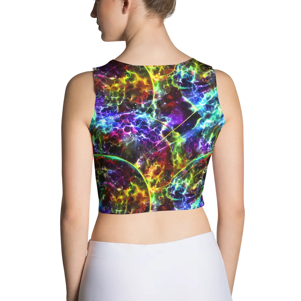 Lorentzen Lightstorm on Crop Top — Back