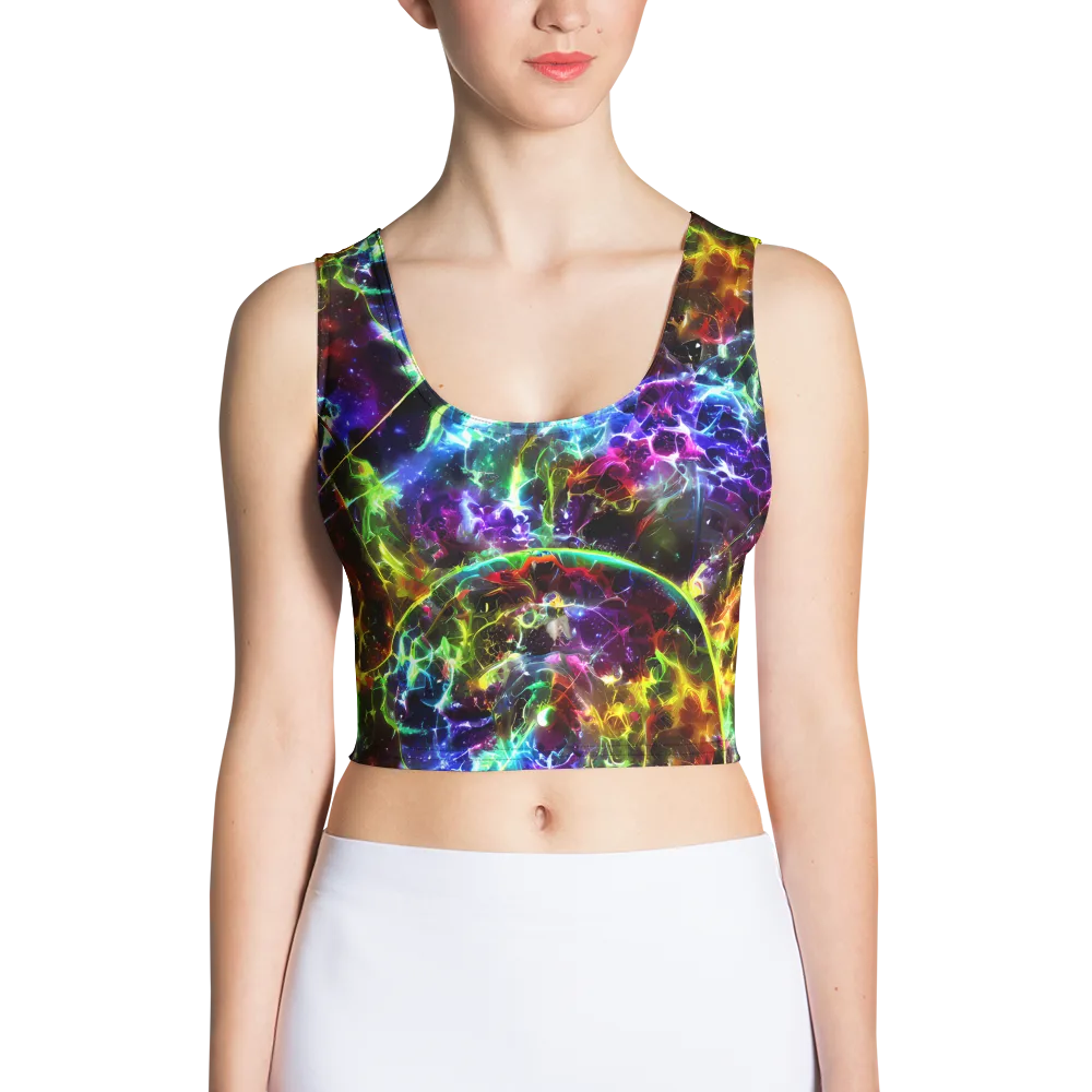 Lorentzen Lightstorm on Crop Top — Front