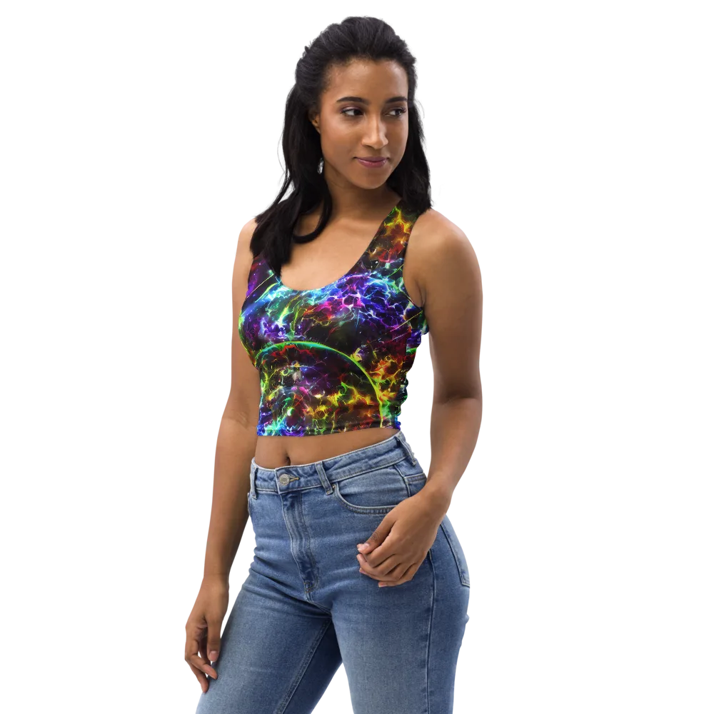 Lorentzen Lightstorm on Crop Top — Left Front