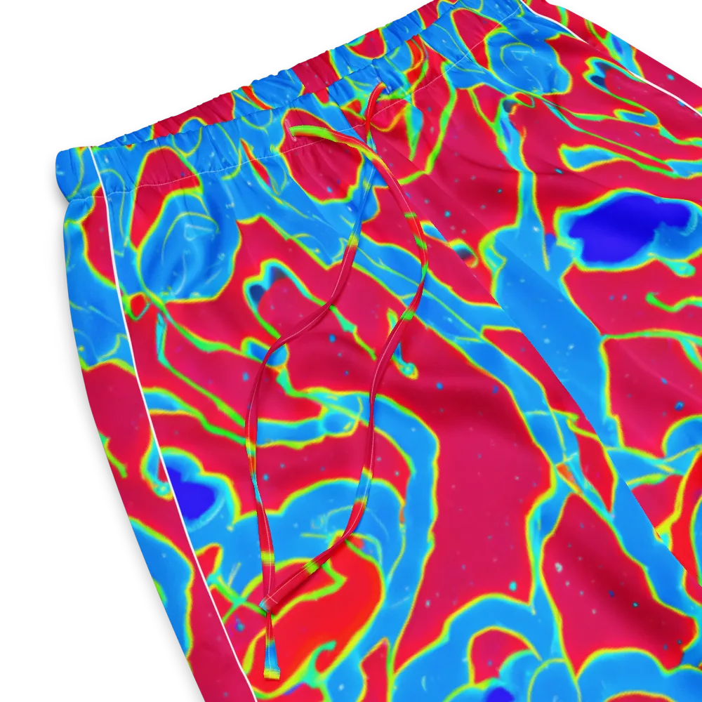 Electric Bloom on Women's Pajama Pants — Product details
