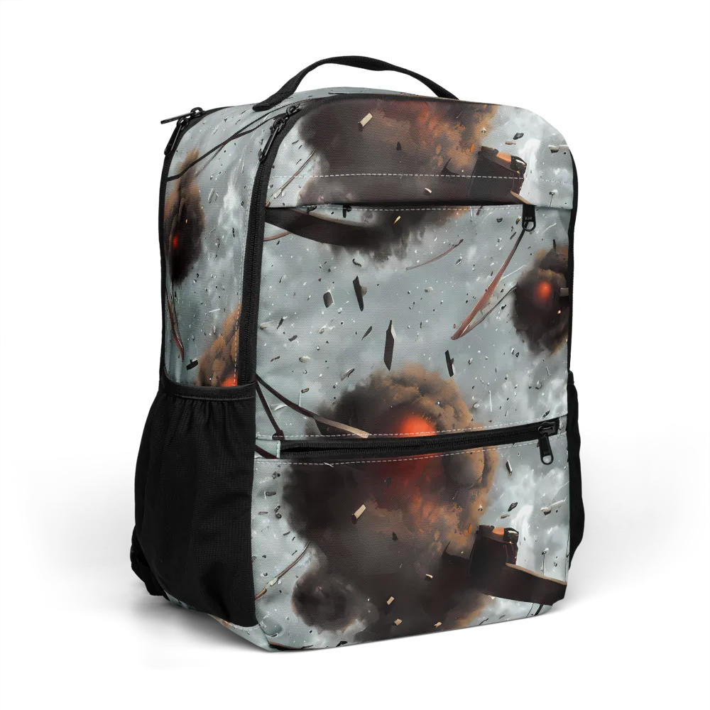Celestial Collision on Utility Backpack — Right Front