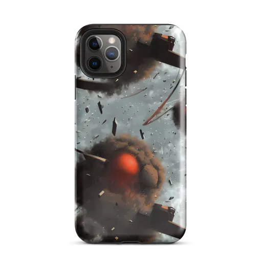 Celestial Collision on a Tough Case for iPhone®