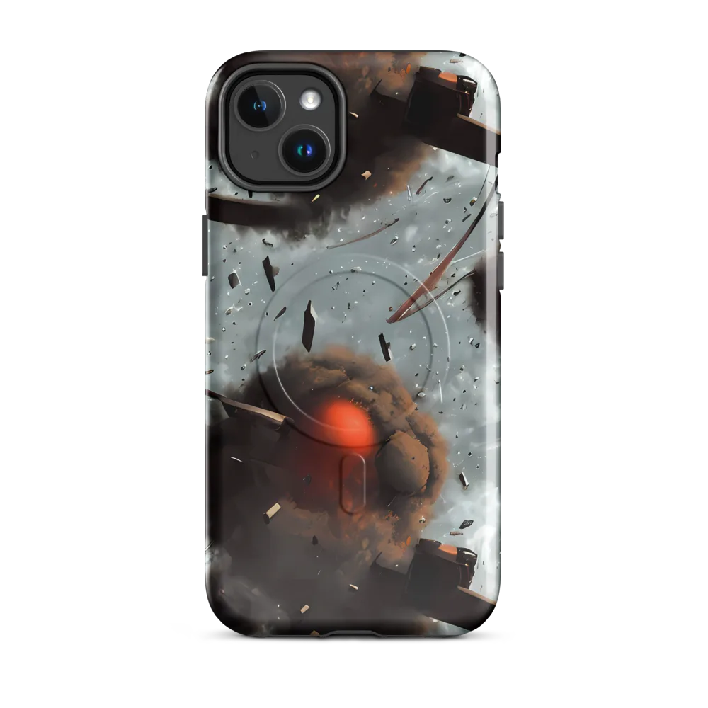 Celestial Collision on MagSafe Tough Case for iPhone® — Front