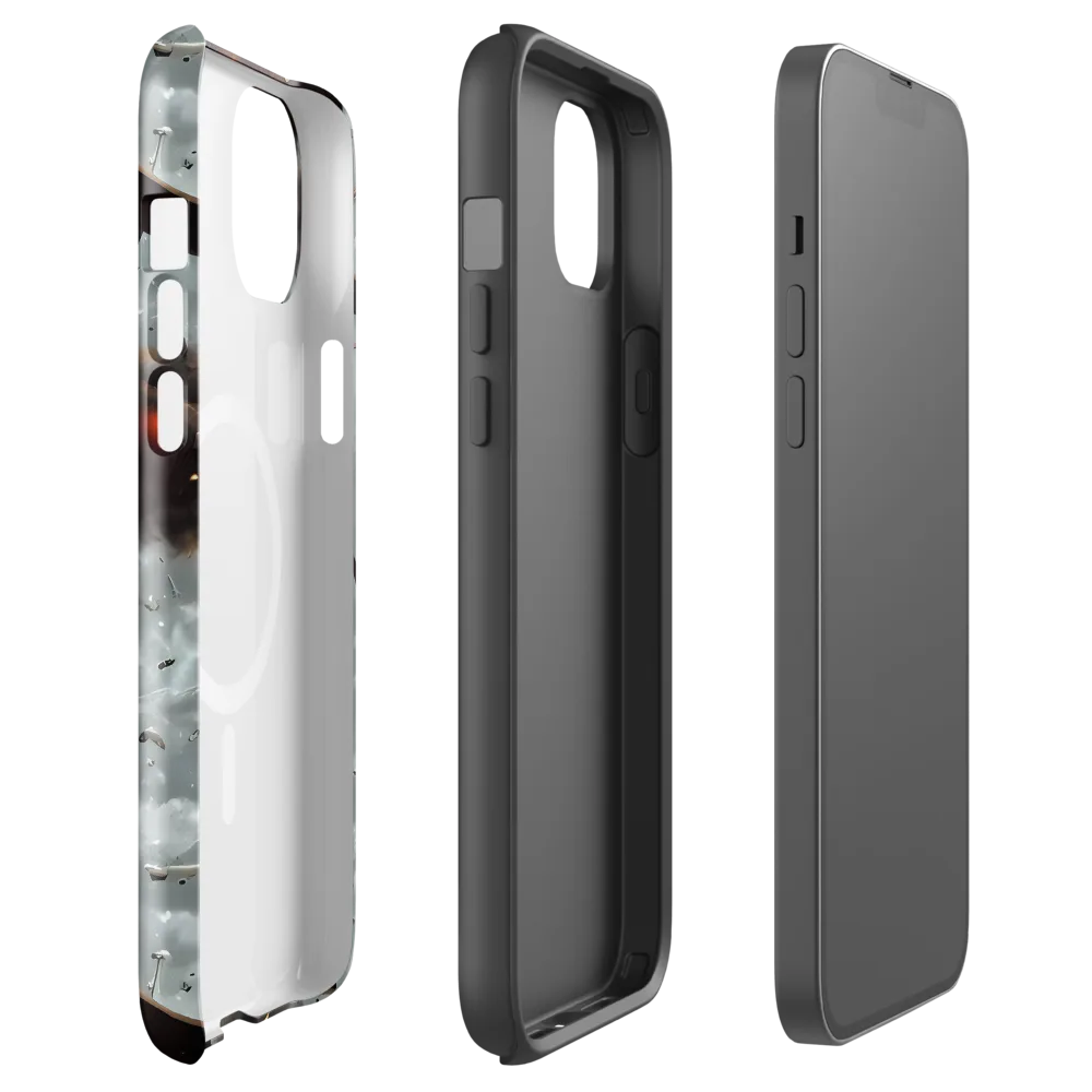 Celestial Collision on MagSafe Tough Case for iPhone® — Front