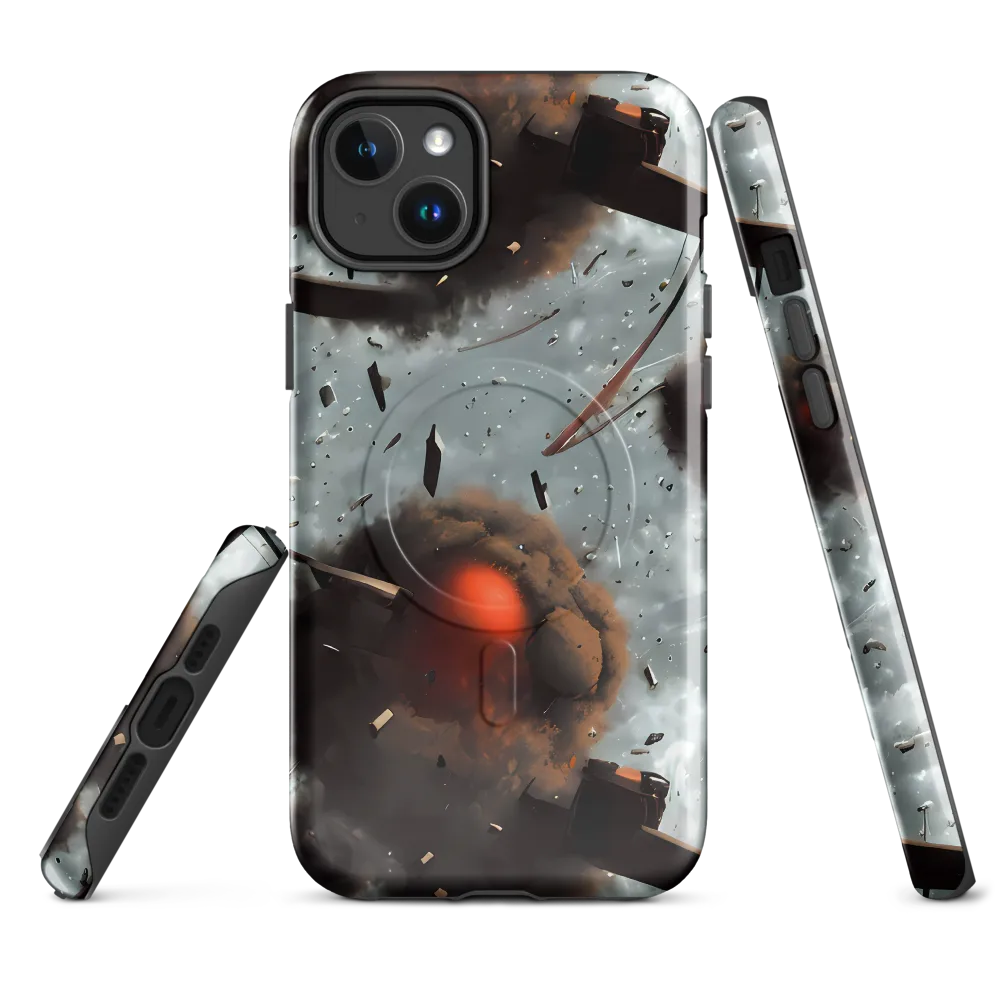 Celestial Collision on MagSafe Tough Case for iPhone® — Front