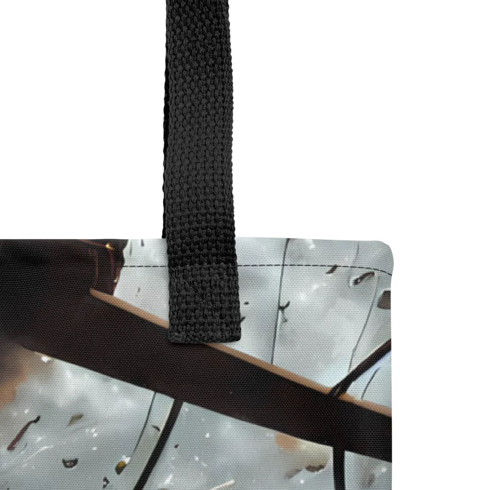 Celestial Collision on Tote Bag — Product details