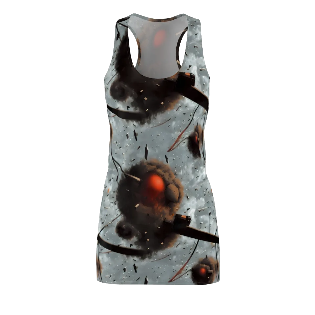 Celestial Collision on Racerback Dress — Front