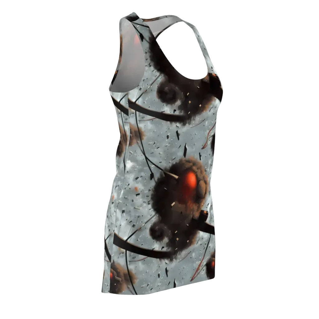 Celestial Collision on Racerback Dress — Front Side