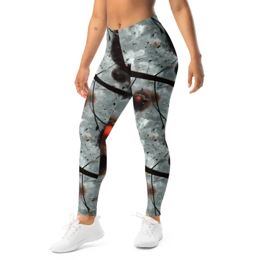 Celestial Collision on a Leggings