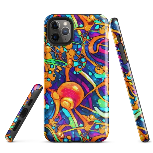 Iridescent Nebula on a Tough Case for iPhone®