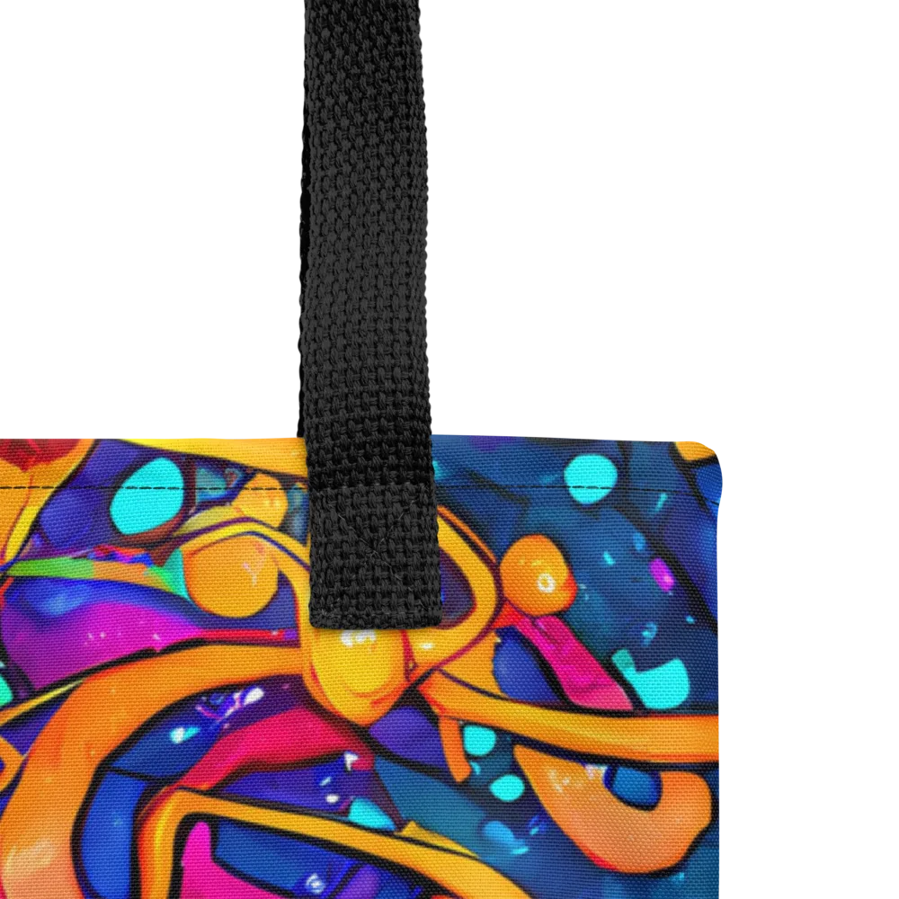 Iridescent Nebula on Tote Bag — Product details
