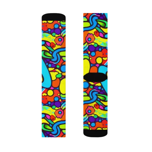 Chromadoodle Junction on a Socks
