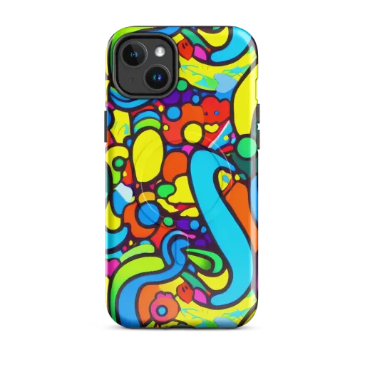 Chromadoodle Junction on a MagSafe Tough Case for iPhone®