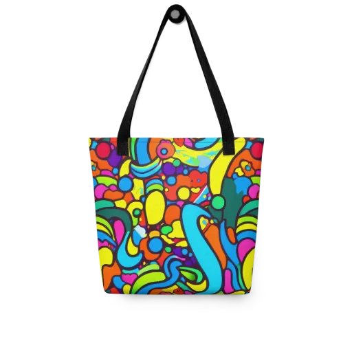 Chromadoodle Junction on a Tote Bag