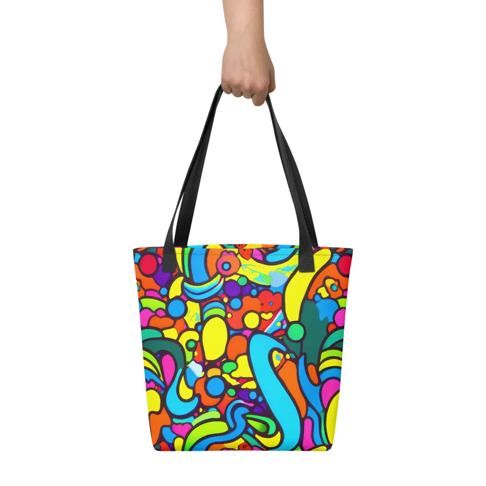 Chromadoodle Junction on Tote Bag — Front