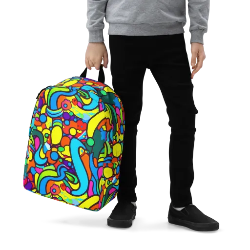 Chromadoodle Junction on a Minimalist Backpack