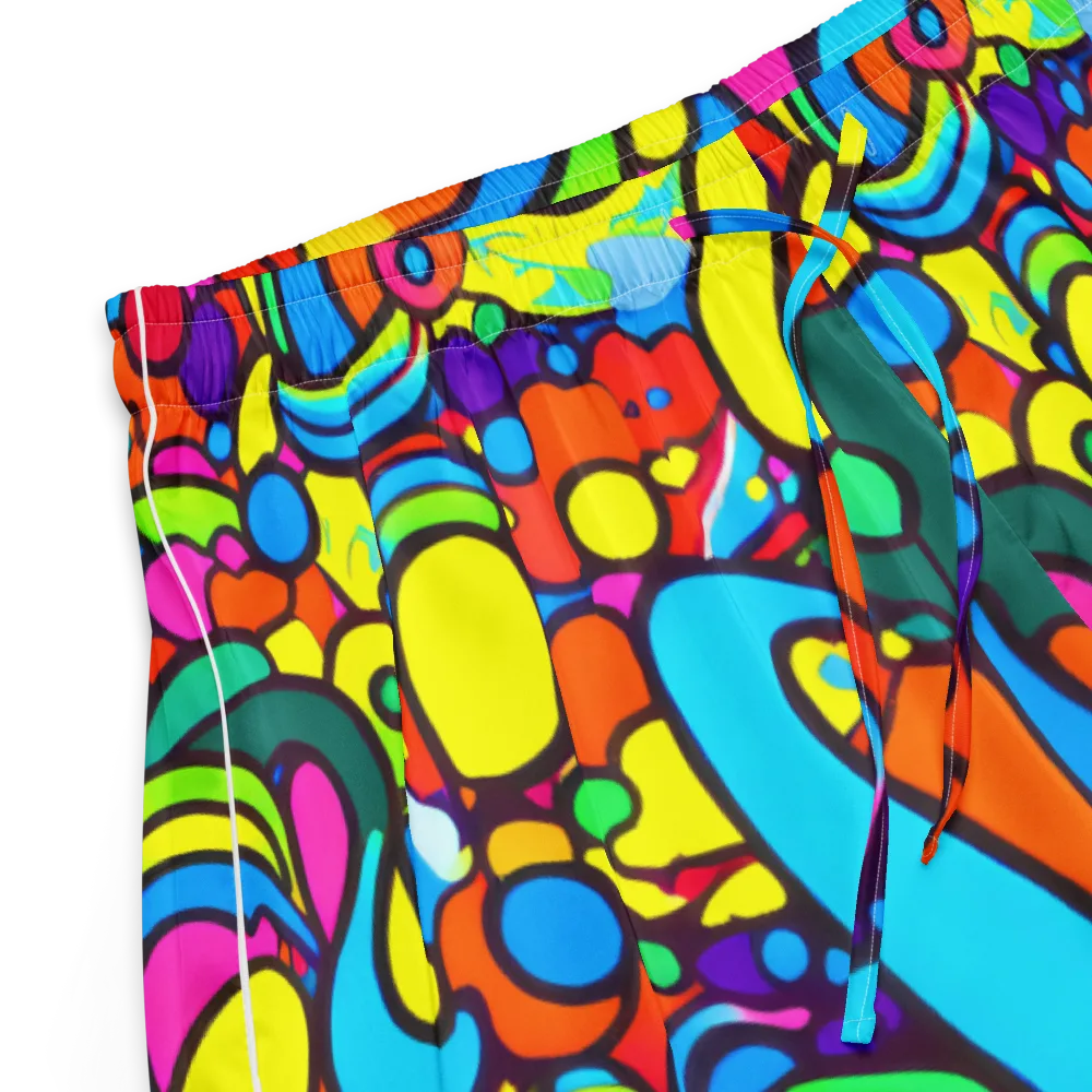 Chromadoodle Junction on Women's Pajama Shorts — Product details