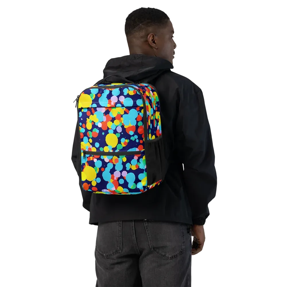 Bubble Spectrum on Utility Backpack — Back