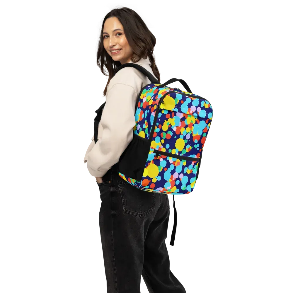 Bubble Spectrum on Utility Backpack — Back