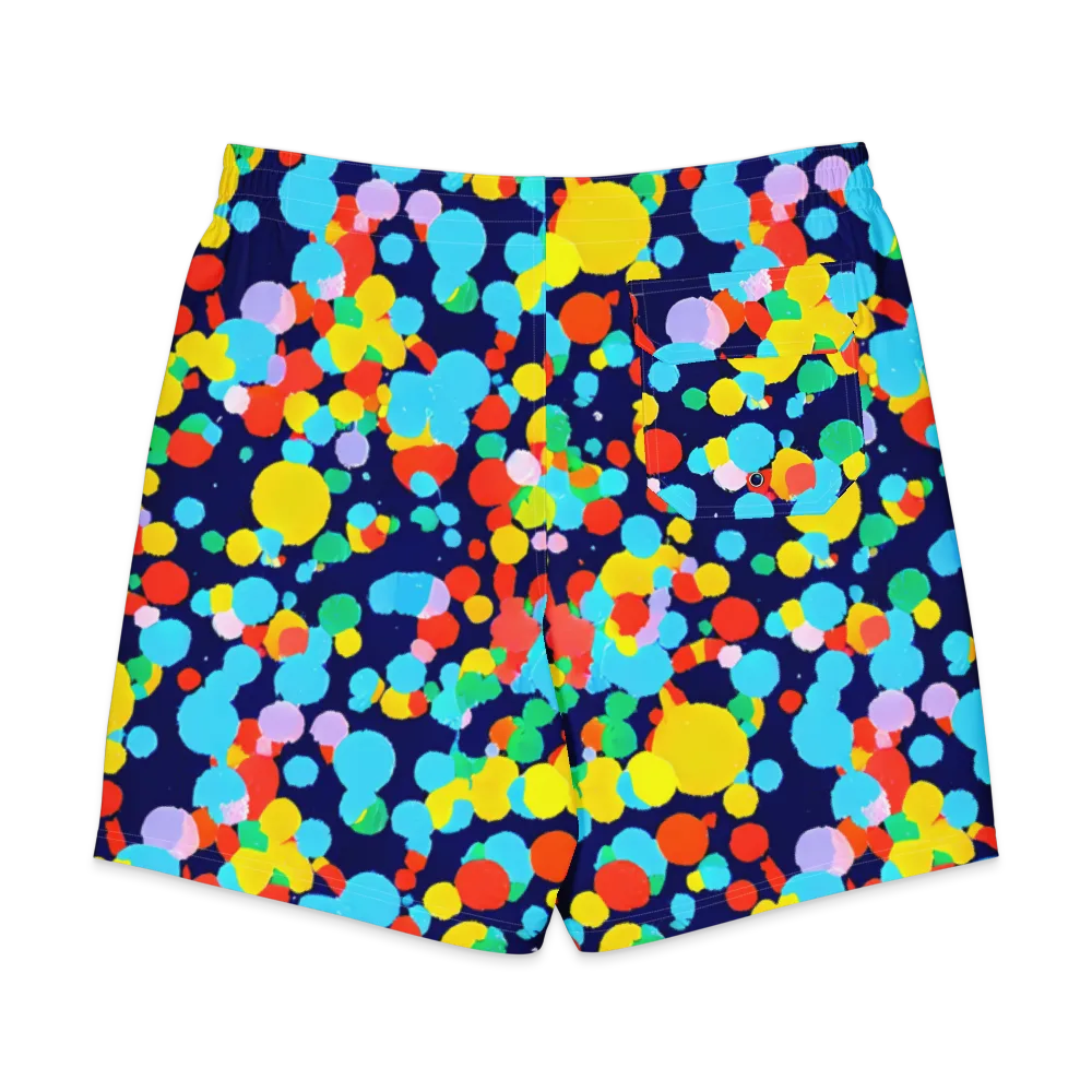 Bubble Spectrum on Men's Board Shorts — Back