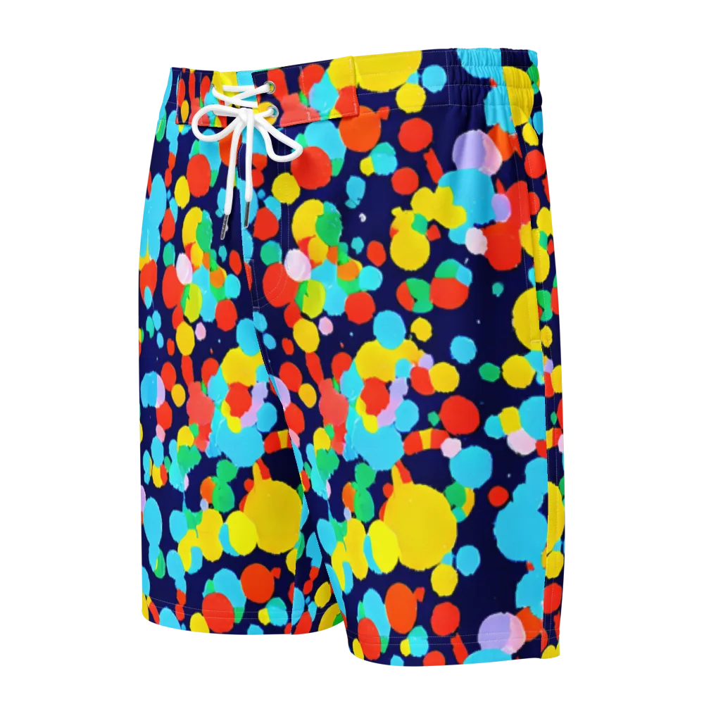 Bubble Spectrum on Men's Board Shorts — Front