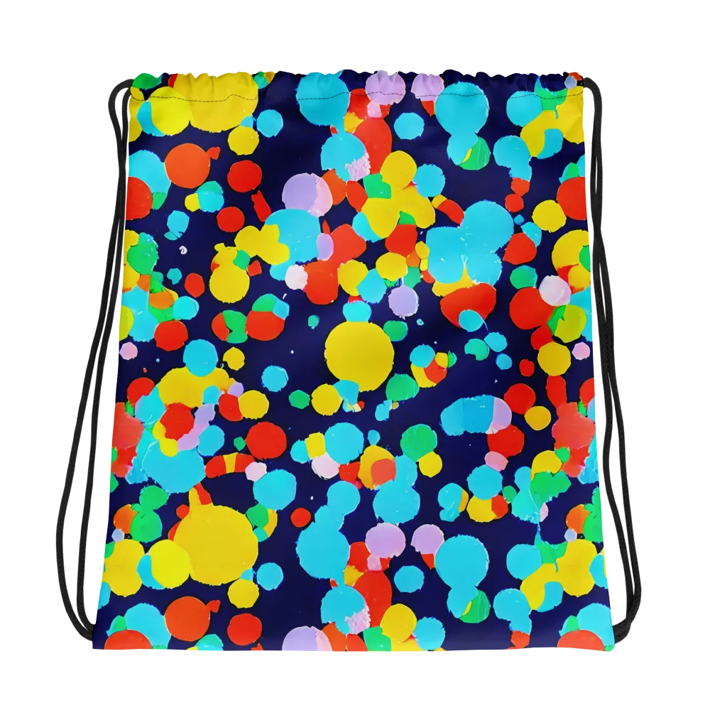 Bubble Spectrum on Drawstring Bag — Photo
