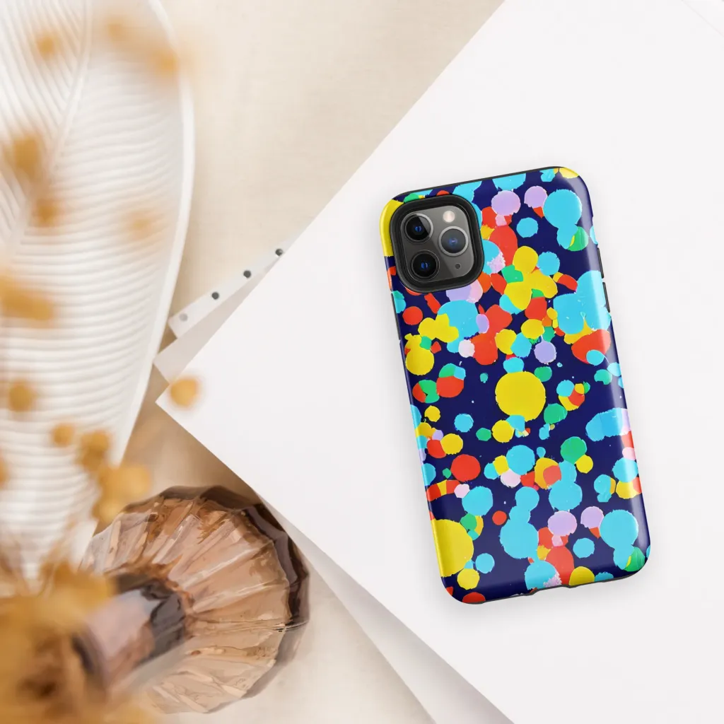 Bubble Spectrum on Tough Case for iPhone® — Front