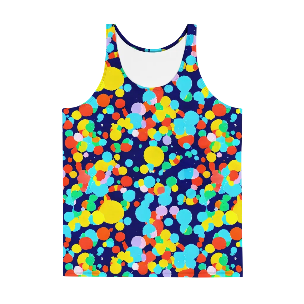 Bubble Spectrum on Men's Tank Top — Front