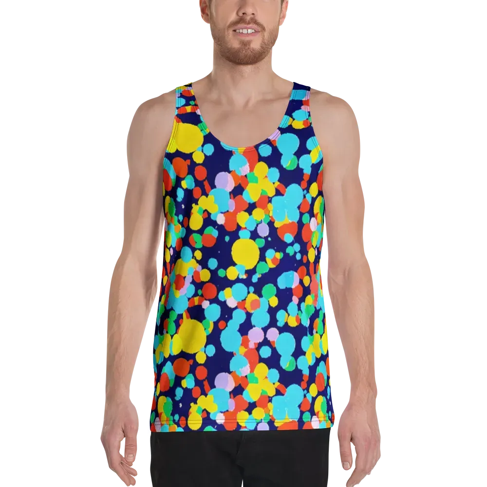 Bubble Spectrum on Men's Tank Top — Front