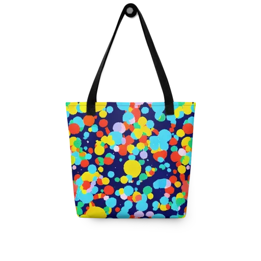 Bubble Spectrum on a Tote Bag