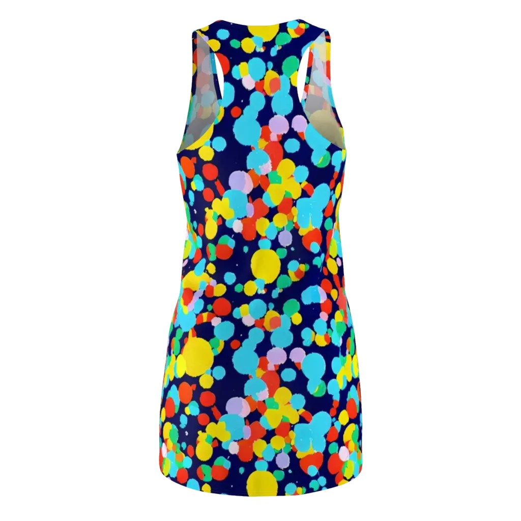 Bubble Spectrum on Racerback Dress — Back