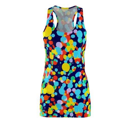 Bubble Spectrum on a Racerback Dress
